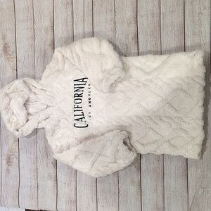 Plush Long Sleeve Sweater Dress